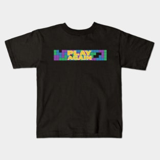 Tetris Banner Kids T-Shirt